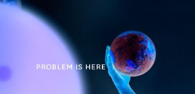 Výstava Problem is here se věnuje problémům současného světa. Výstava Problem is here se věnuje problémům současného světa.