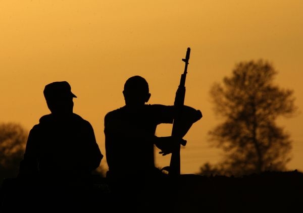 Ruští vojáci na hranici s Afghánistánem (ilustrační foto). Ruští vojáci na hranici s Afghánistánem (ilustrační foto).