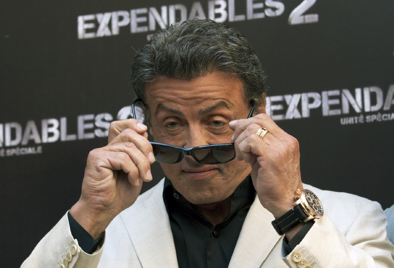 Americký herec Sylvester Stallone. Americký herec Sylvester Stallone.