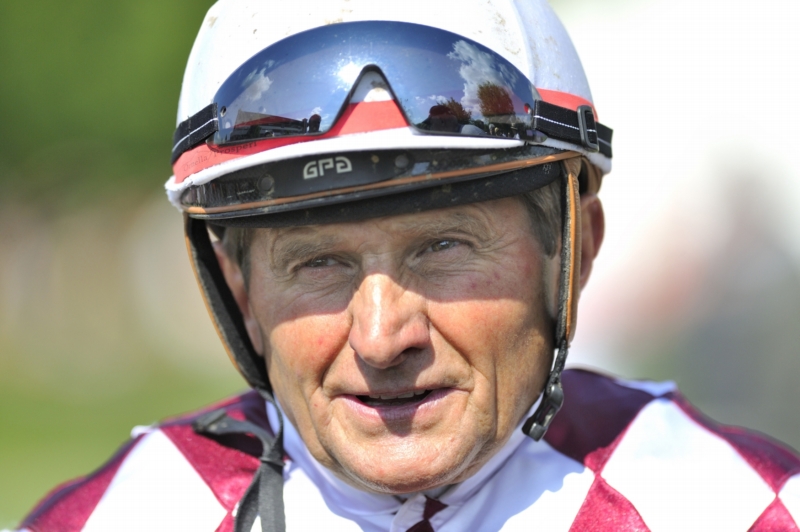 Žokej Josef Váňa.