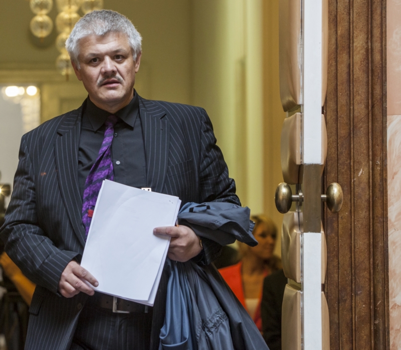 Advokát Karol Hrádela. Advokát Karol Hrádela.