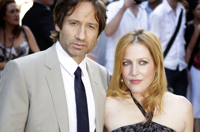 Hlavní představitelé legendárního seriálu Akta X David Duchovny a Gillian Andersonová. Hlavní představitelé legendárního seriálu Akta X David Duchovny a Gillian Andersonová.