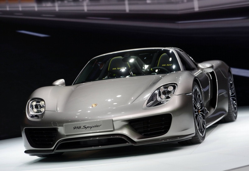 Porsche 918 Spyder.