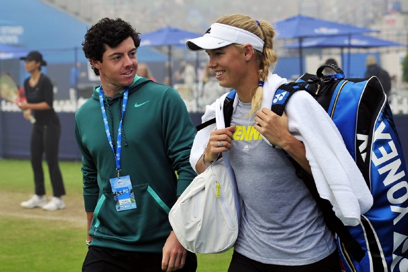 Rory McIlroy s Caroline Wozniackou.