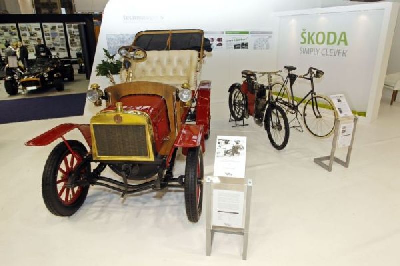 Voiturette A z roku 1906 je jednou z ozdob škodováckého muzea.