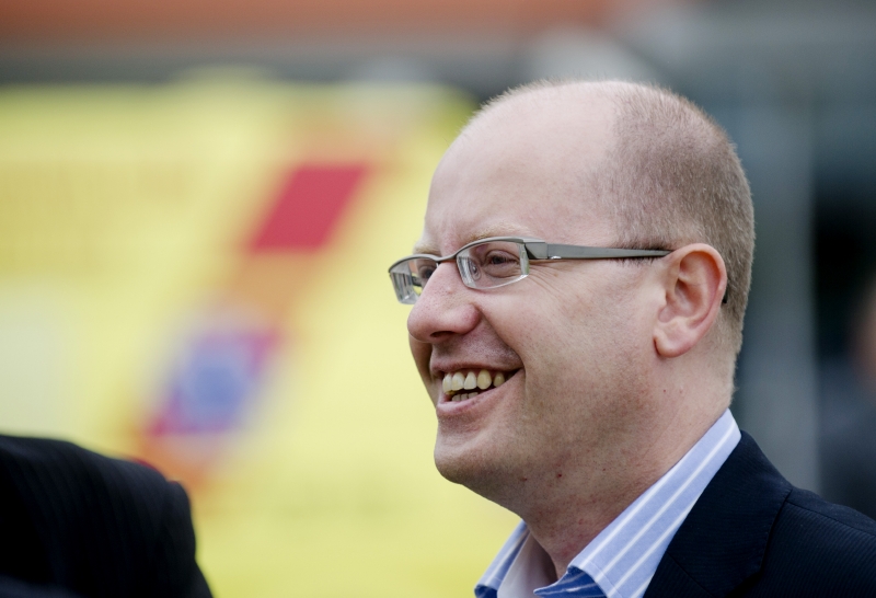 Předseda ČSSD Bohuslav Sobotka.