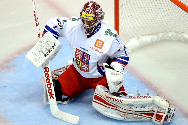 Jakub Kovář v brance české reprezentace. Jakub Kovář v brance české reprezentace.