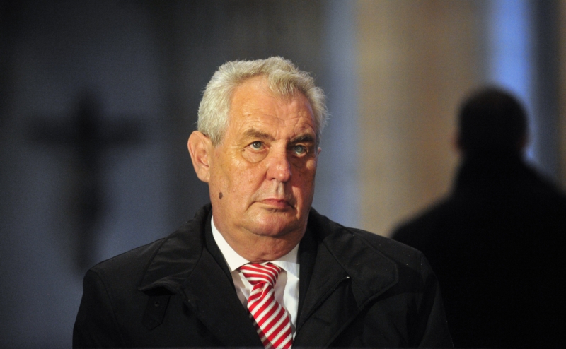 Prezident Zeman je momentálně na návštěvě Středočeského kraje.