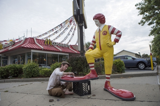 Banksy proti McDonald´s.