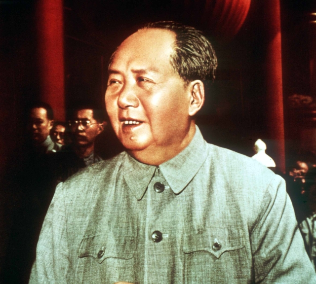 Mao Ce-tung v roce 1975.