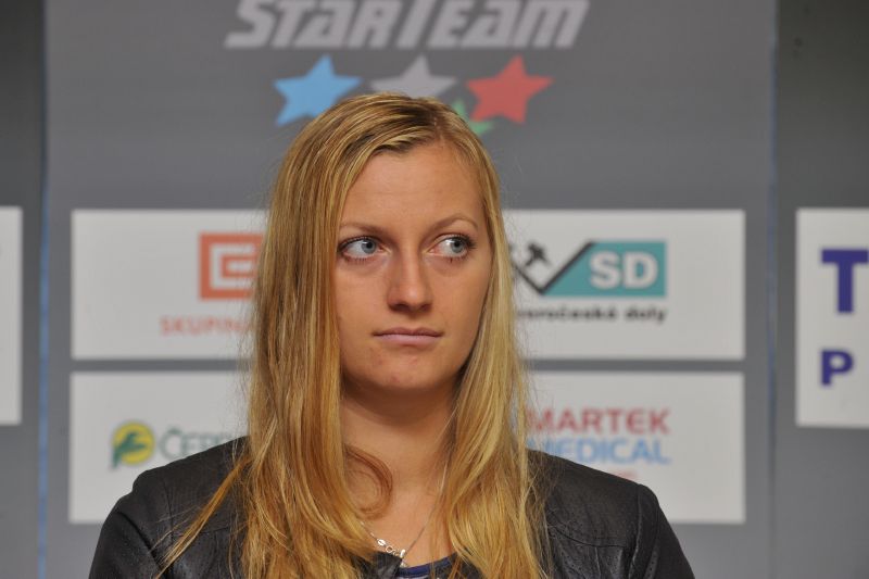 Tenistka Petra Kvitová. Tenistka Petra Kvitová.