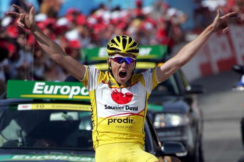 Vítěz letošní Vuelty Chris Horner. Vítěz letošní Vuelty Chris Horner.