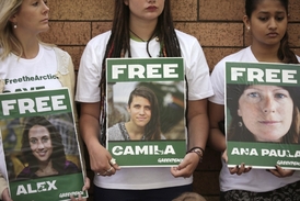 Moskvo, propusť vězněné aktivisty Greenpeace!