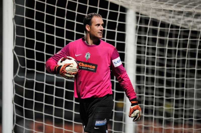 Jablonecký brankář Michal Špit. Jablonecký brankář Michal Špit.