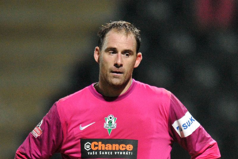 Gólman Michal Špit.