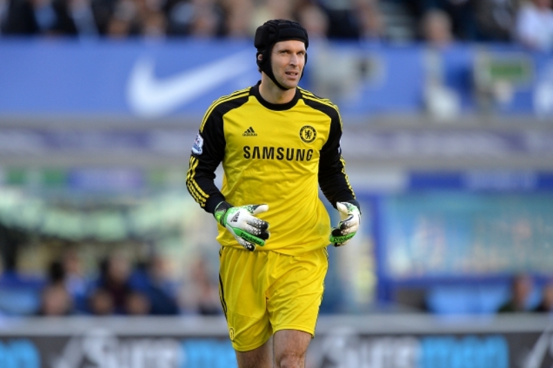 Gólman londýnské Chelsea Petr Čech.