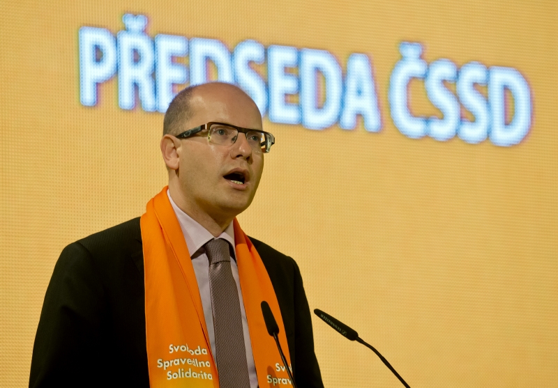 Bohuslav Sobotka, předseda ČSSD.