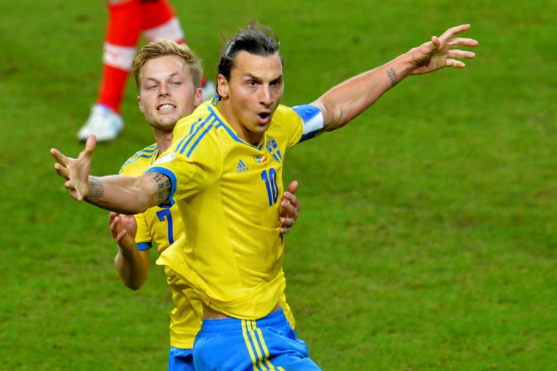 Švéd Zlatan Ibrahimovič. Švéd Zlatan Ibrahimovič.