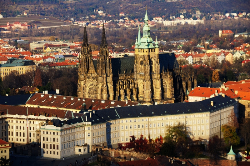 Pražský hrad.