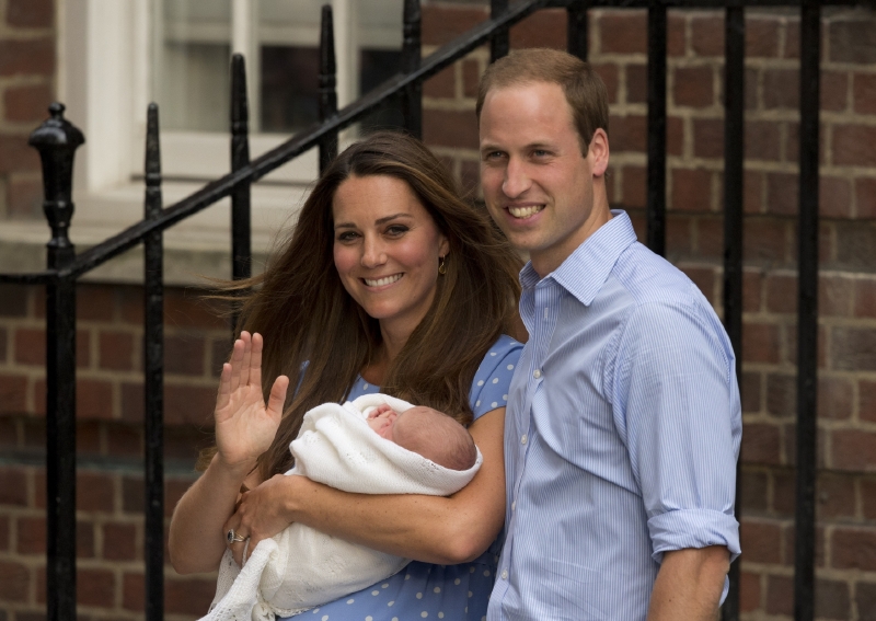 Kate a William dnes pokřtí svého syna.