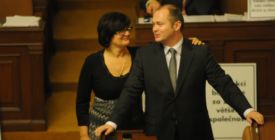 Vlasta Bohdalová a Michal Hašek.