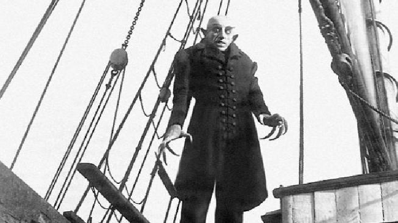 Upír Nosferatu. 