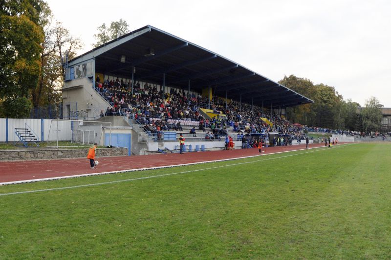 Starý stadion Znojma. Starý stadion Znojma.