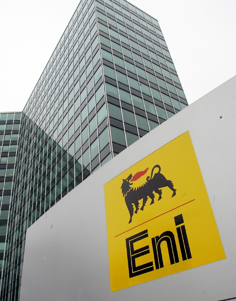 Logo společnosti Eni. Logo společnosti Eni.