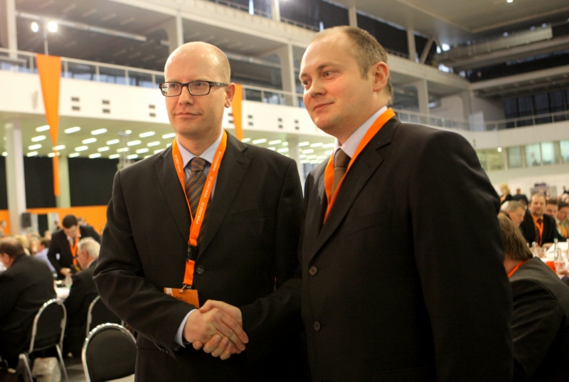 Bohuslav Sobotka (vlevo) a Michal Hašek.