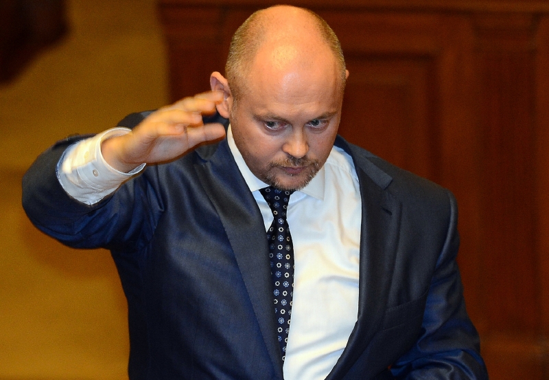 První místopředseda ČSSD Michal Hašek.