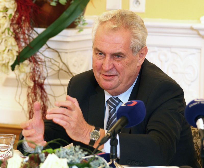 Miloš Zeman.