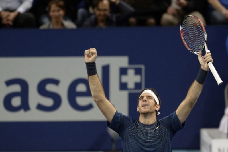 Argentinský tenista Juan Martín Del Potro obhájil titul v Basileji.