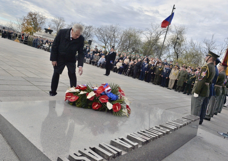 Milšo Zeman na pražském Vítkově. Milšo Zeman na pražském Vítkově.