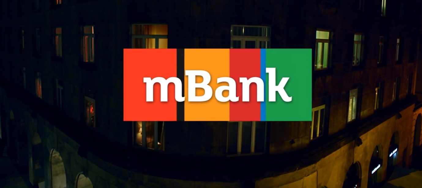 Nové logo mBank.