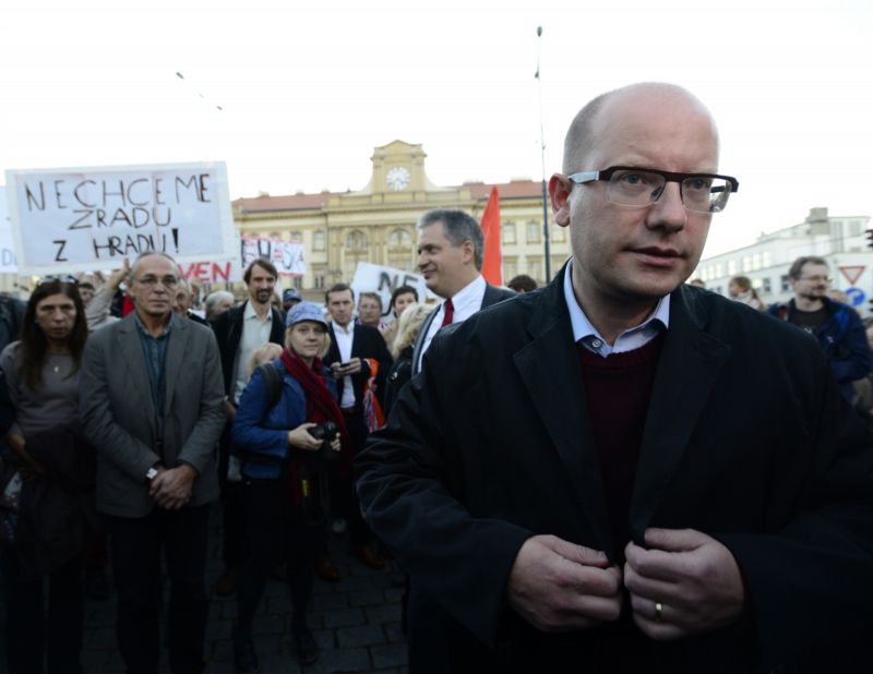 Bohuslav Sobotka mobilizuje příznivce.