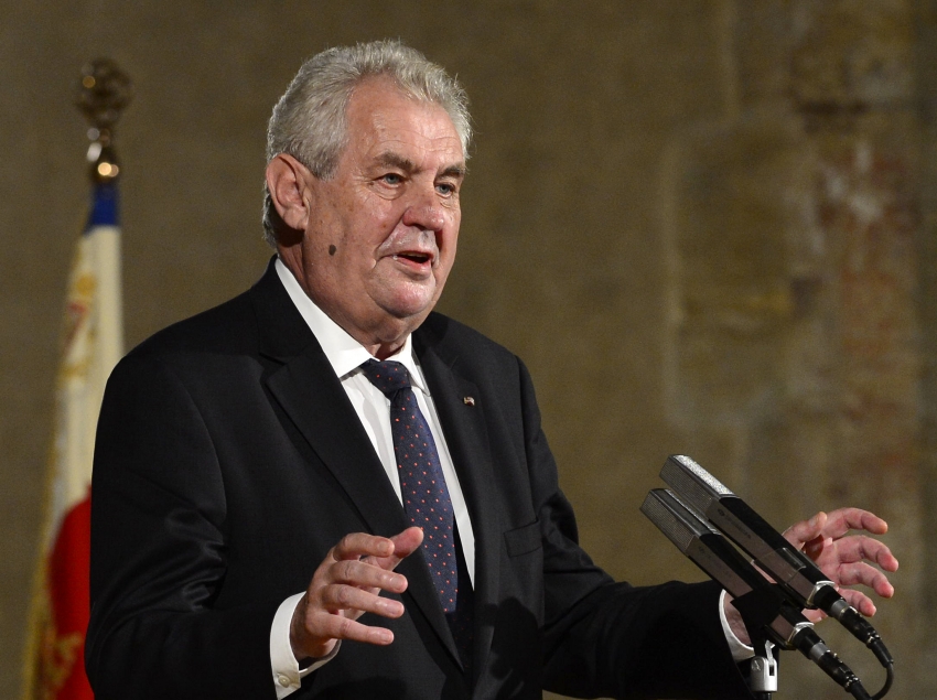 Miloš Zeman.