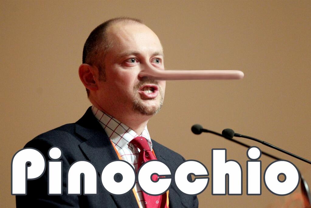 Lež má krátké nohy a dlouhý nos, praví se v pohádce.