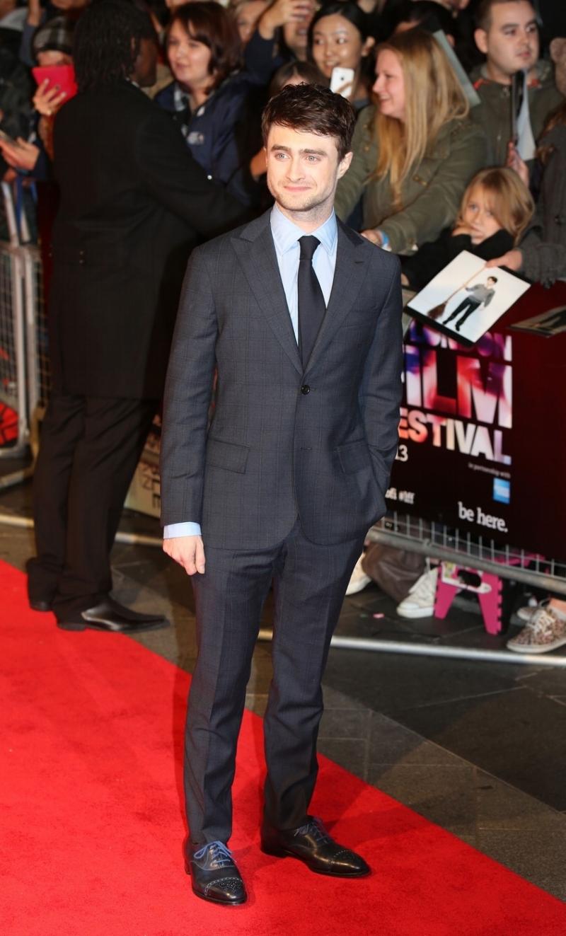 Herec Daniel Radcliffe, jenž se proslavil sérií filmů o Harrym Potterovi. 