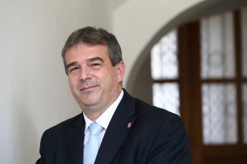 Předseda Strany práv občanů - zemanovci Zdeněk Štengl.