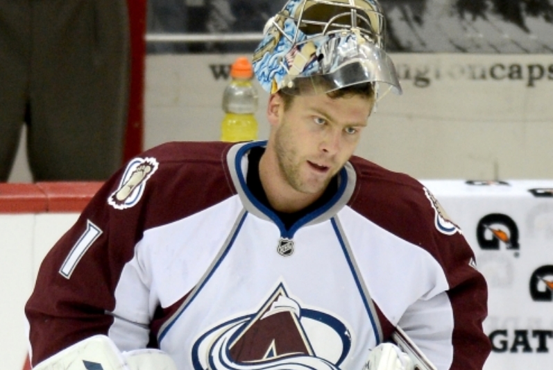 Semjon Varlamov z Colorada Avalanche.