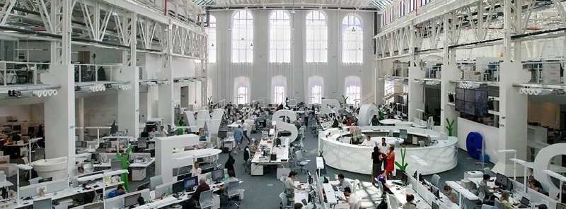 Nový newsroom Economie. 