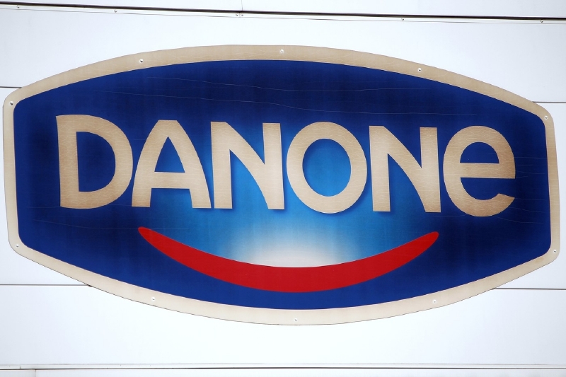 Logo firmy Danone. Logo firmy Danone.