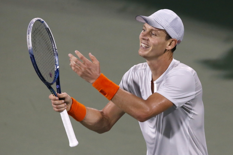 Česká tenisová jednička Tomáš Berdych.