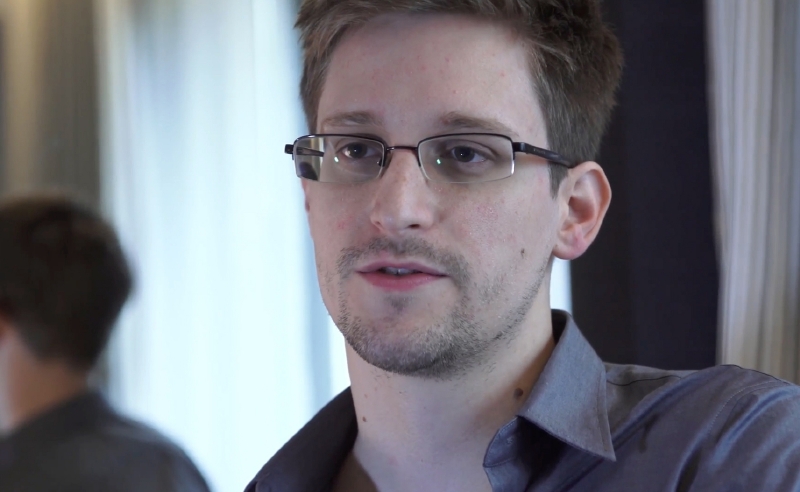 Američan Edward Snowden.