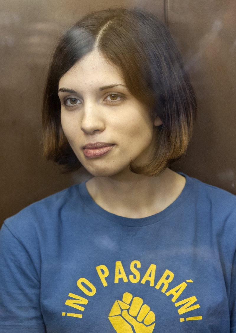 Naděžda Tolokonnikovová.