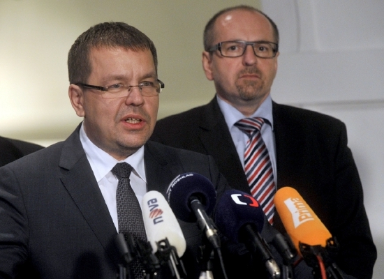 Petr Tluchoř (vlevo) a Ivan Fuksa.