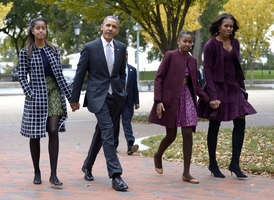 Barack Obama s rodinou