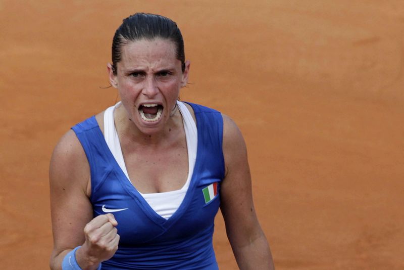 Italská tenistka Roberta Vinciová.