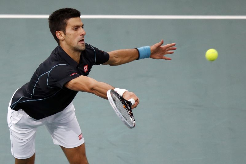 Tenista Novak Djokovič.
