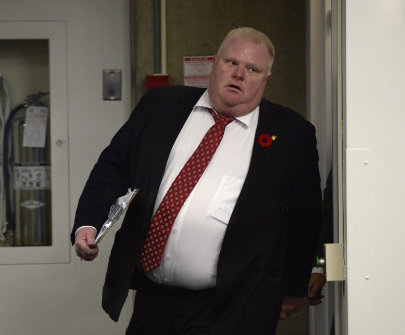 Starosta Toronta Rob Ford.